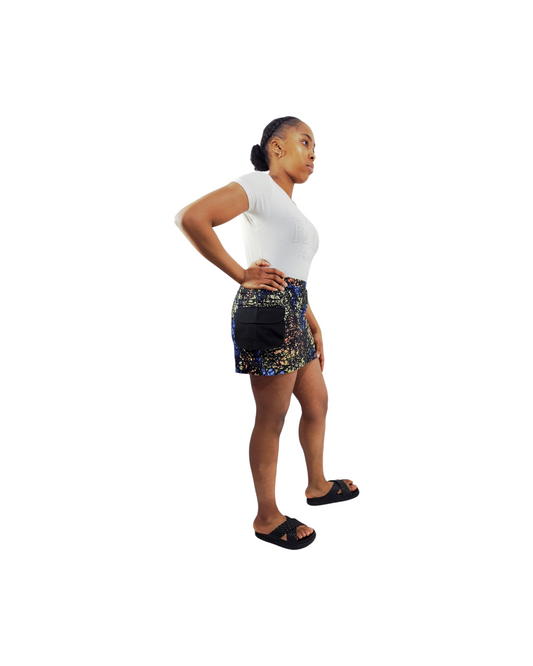 Àrẹ̀wà Mini Combat Skirt