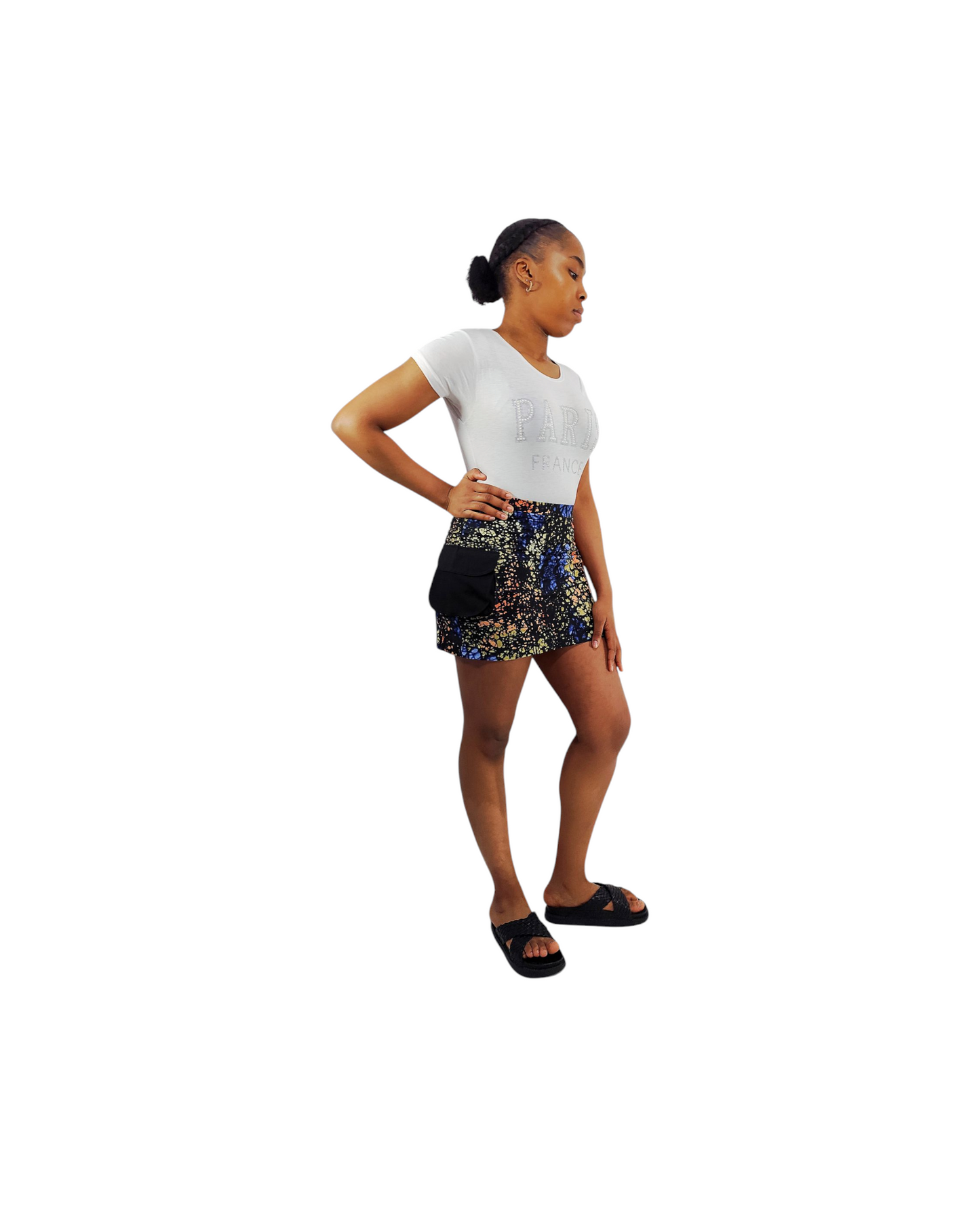 Àrẹ̀wà Mini Combat Skirt