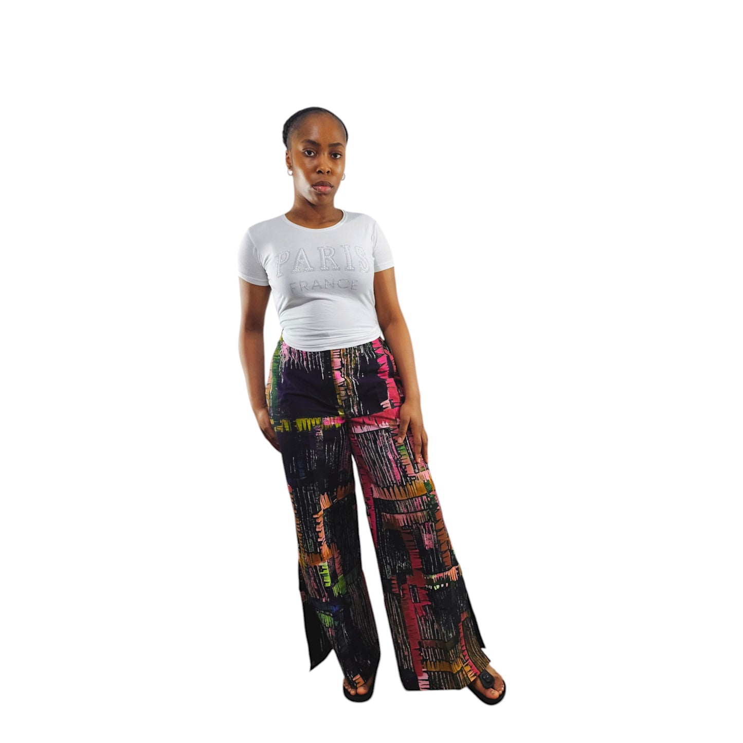 Adun Palazzo Pants with Slits