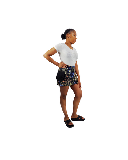Àrẹ̀wà Mini Combat Skirt