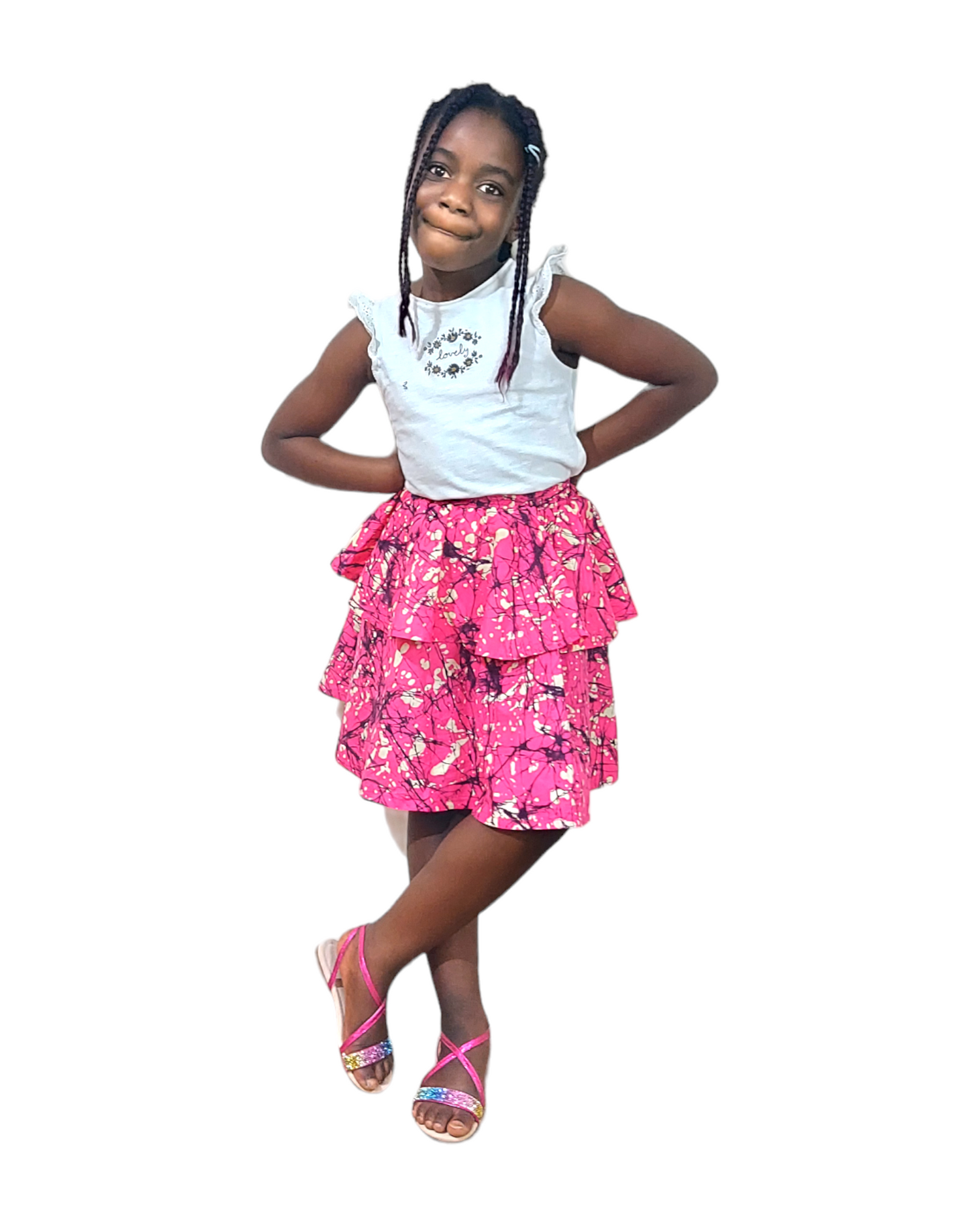 Girls Tier Skirt
