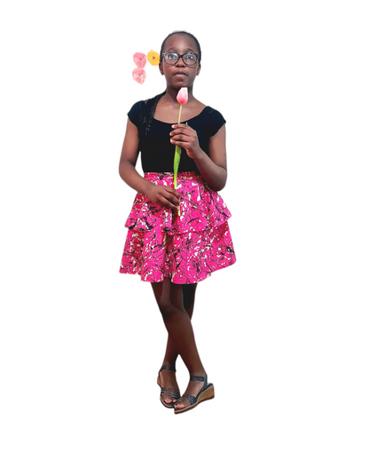 Girls Tier Skirt