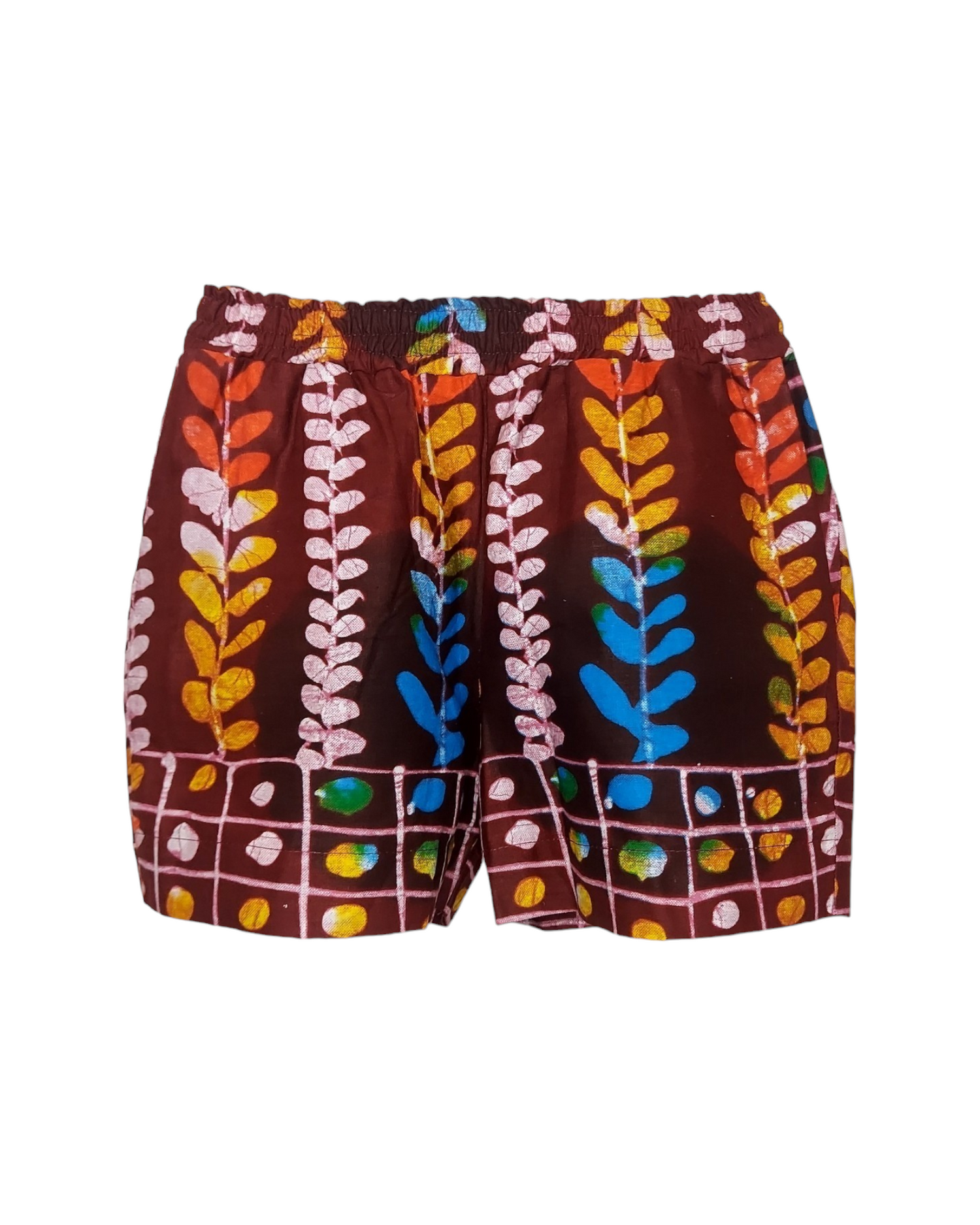 Sophia Burgundy Shorts