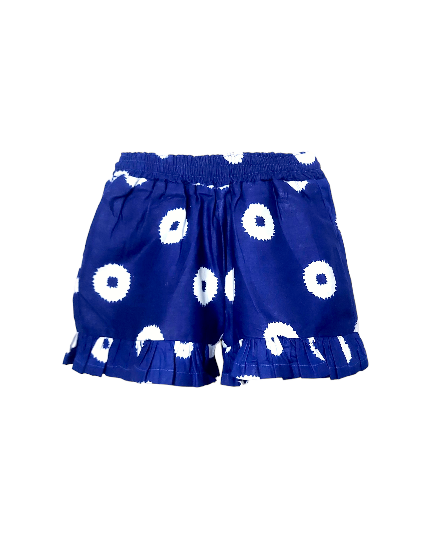 Blue Shorts with frills for Girls