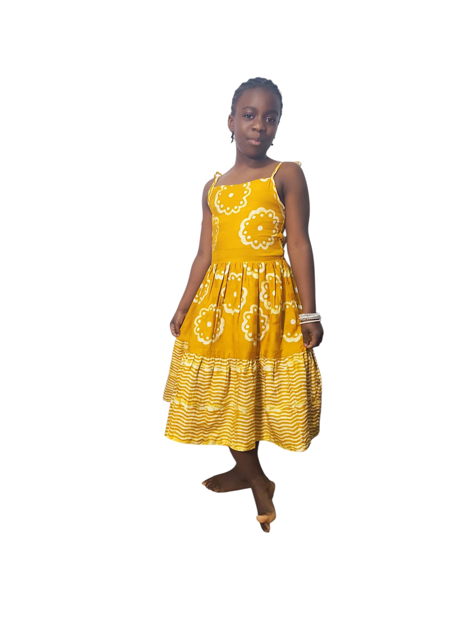 Alárò Sun Dress- Little Girl's Dress