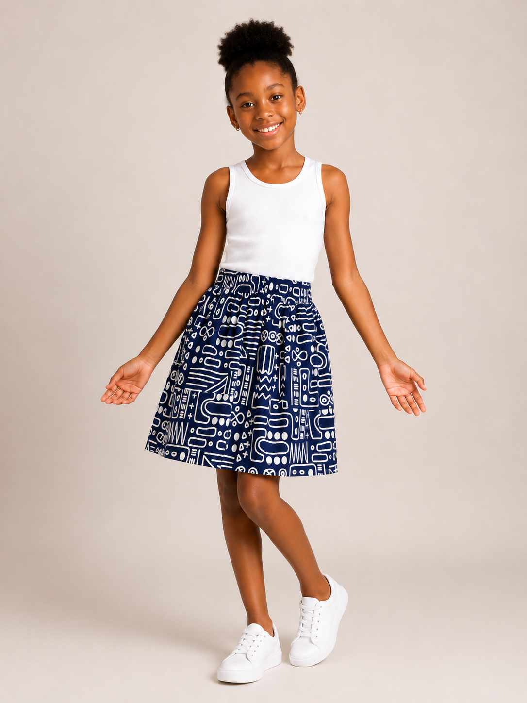 Tribal Gathers Skirt