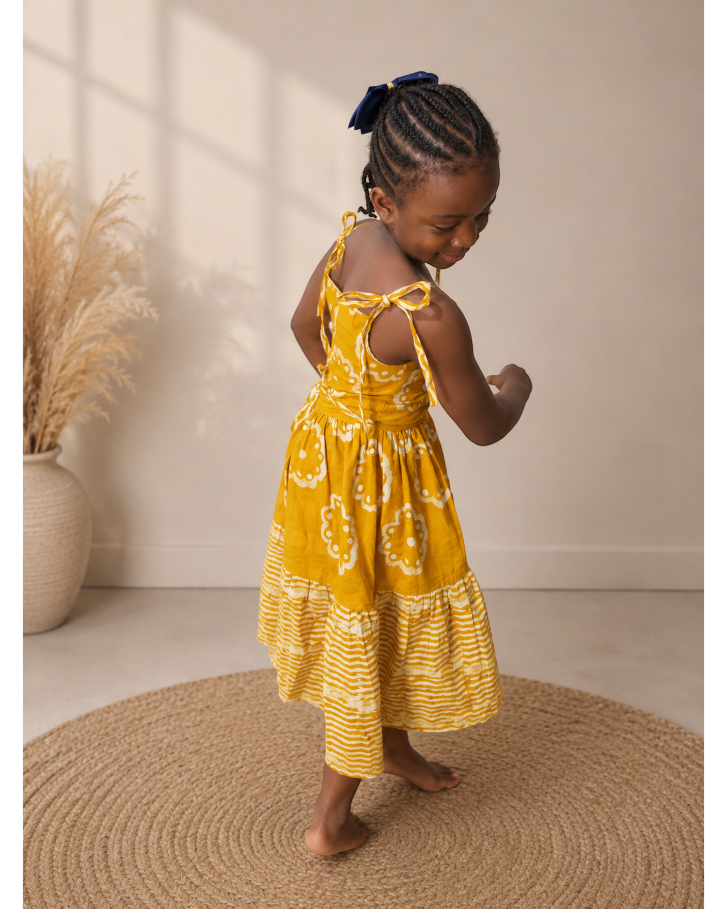 Alárò Sun Dress- Little Girl's Dress