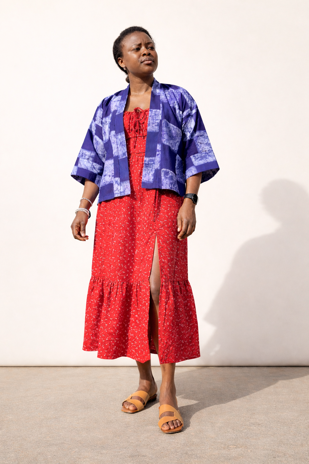 African Kimono Top