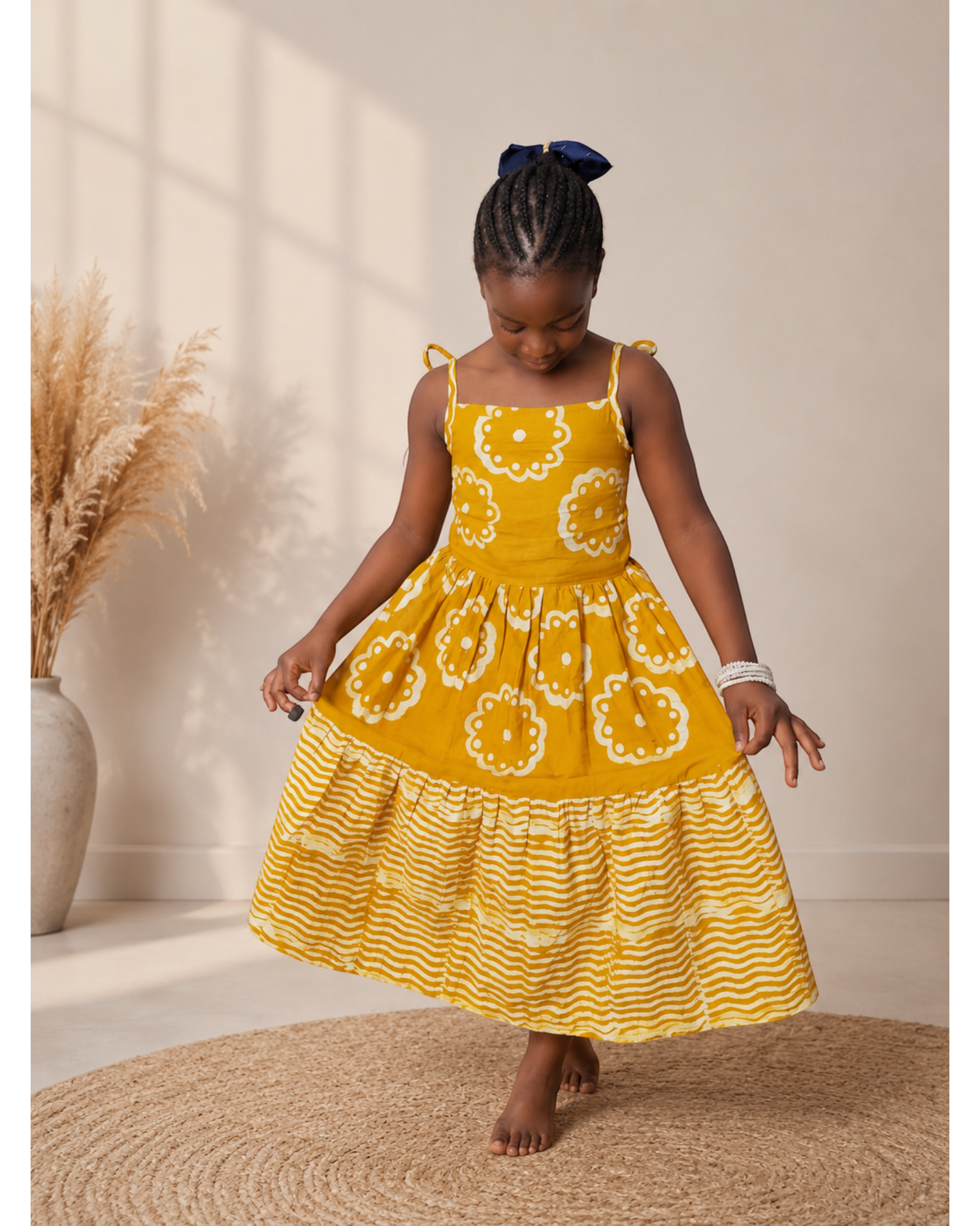 Alárò Sun Dress- Little Girl's Dress