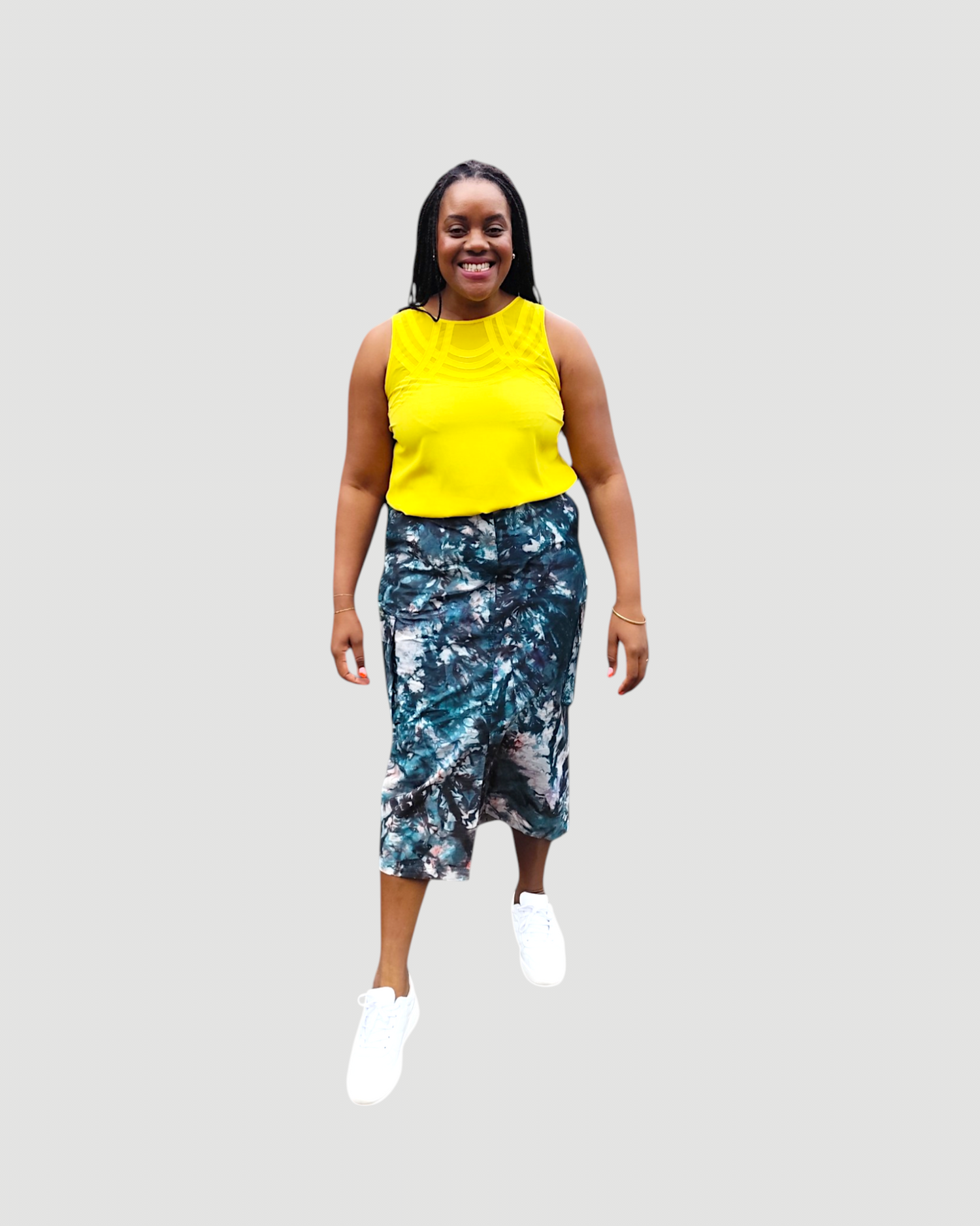 Dèsẹ̀wà Alaro Front Slit Pencil Skirt