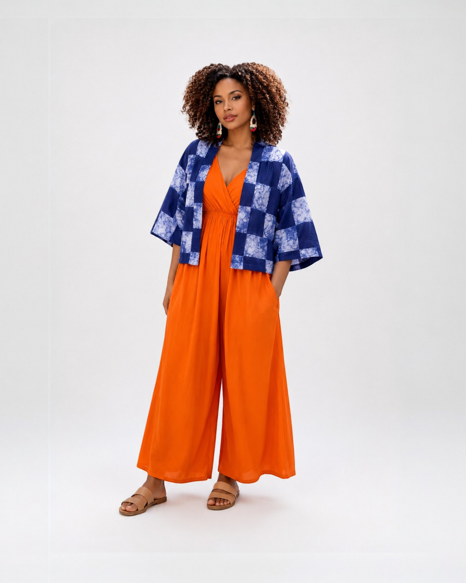 African Kimono Top