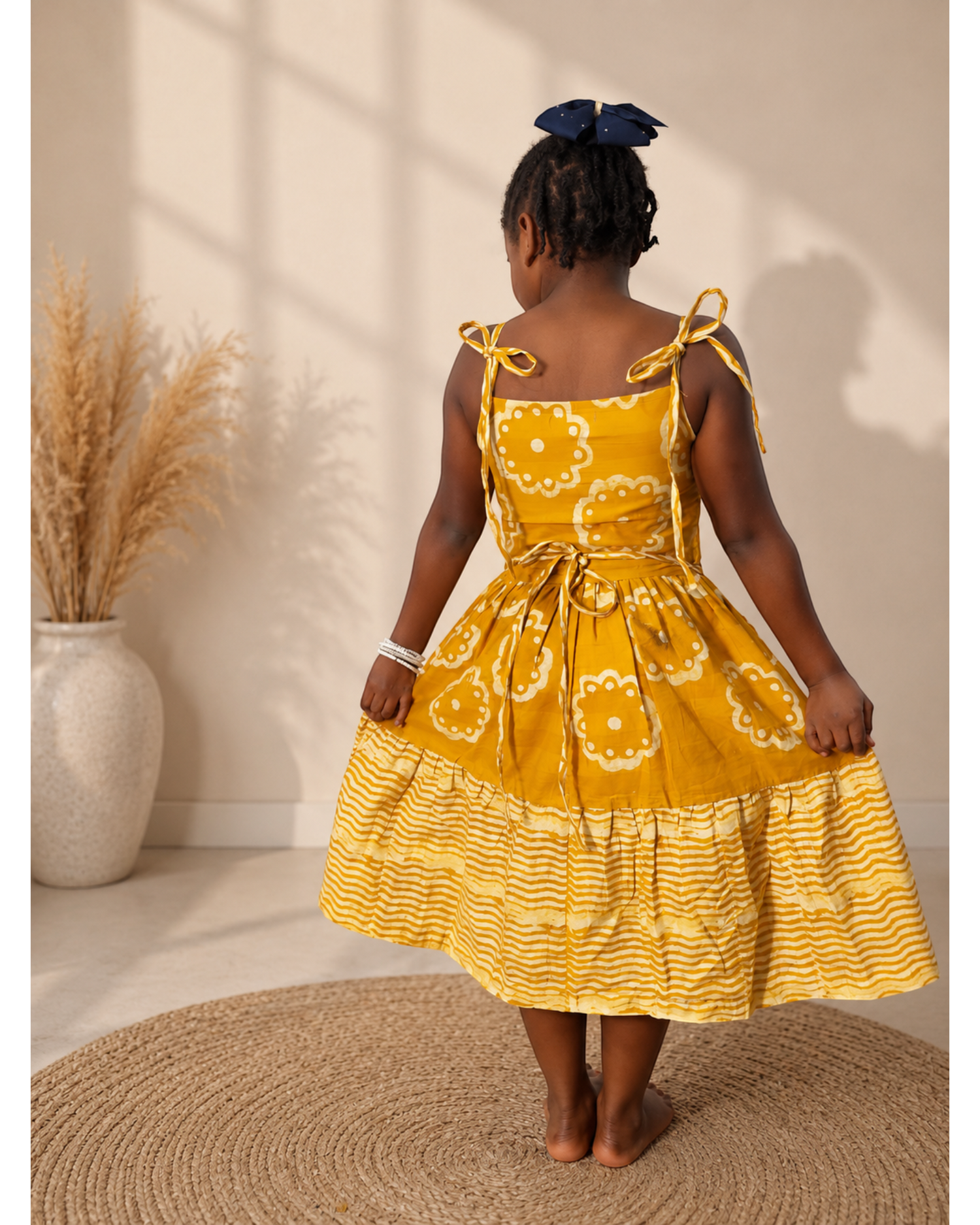 Alárò Sun Dress- Little Girl's Dress
