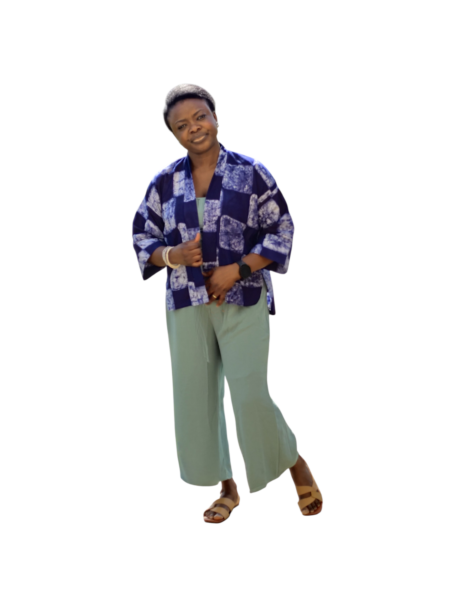 African Kimono Top