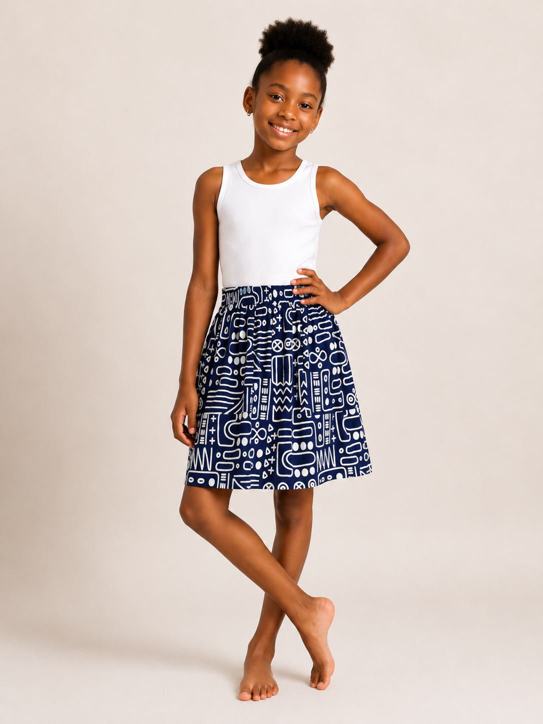 Tribal Gathers Skirt
