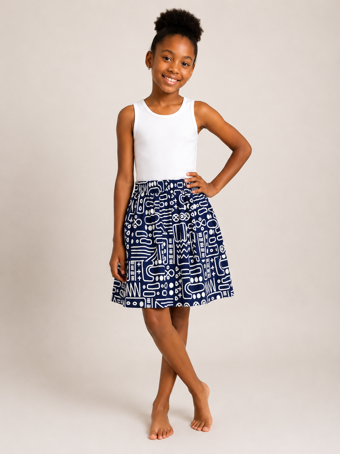 Tribal Gathers Skirt