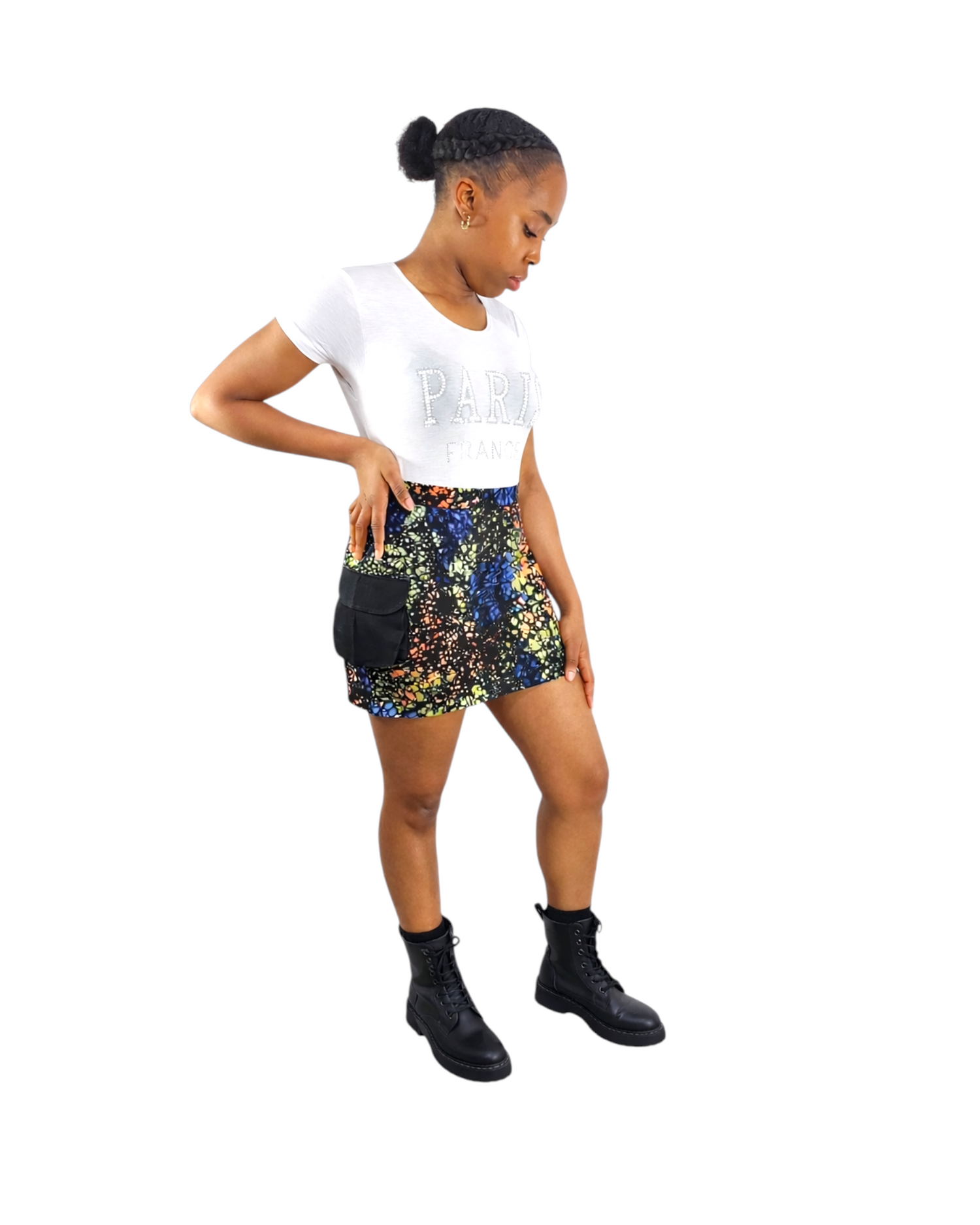 Àrẹ̀wà Mini Combat Skirt