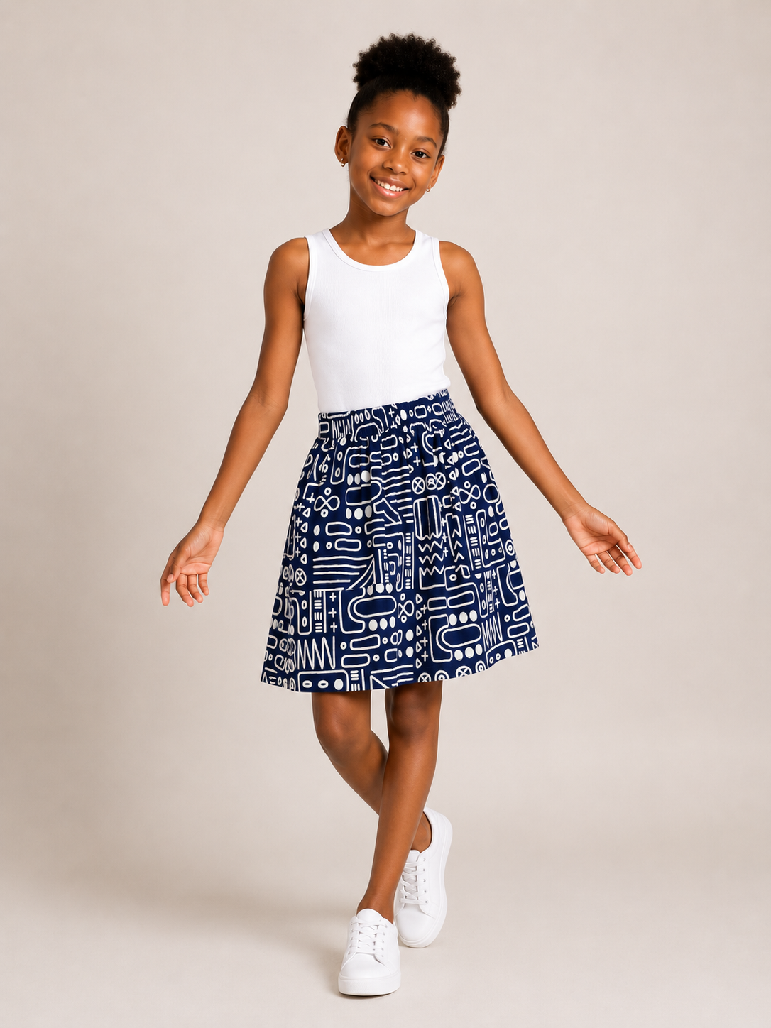 Tribal Gathers Skirt